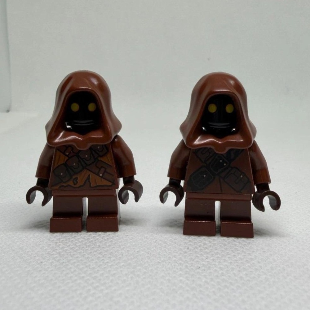 LEGO Star Wars Jawa Lot of 2 Minifigures sw0560 sw0590 Retired 2014 Set 75059